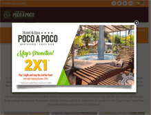 Tablet Screenshot of hotelpocoapoco.com
